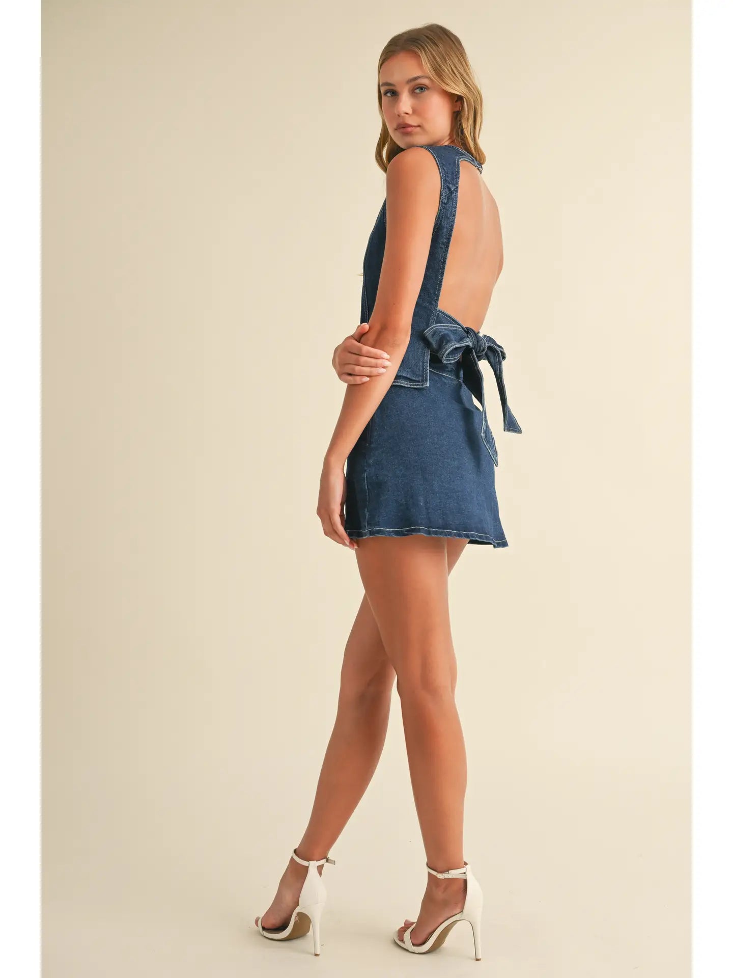 Sweet Caroline Denim Skirt