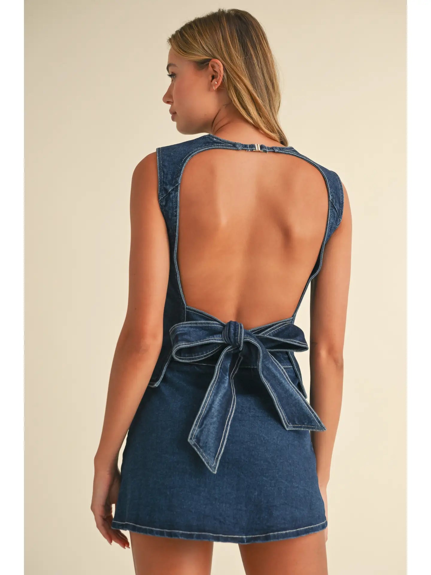 Sweet Caroline Denim Top