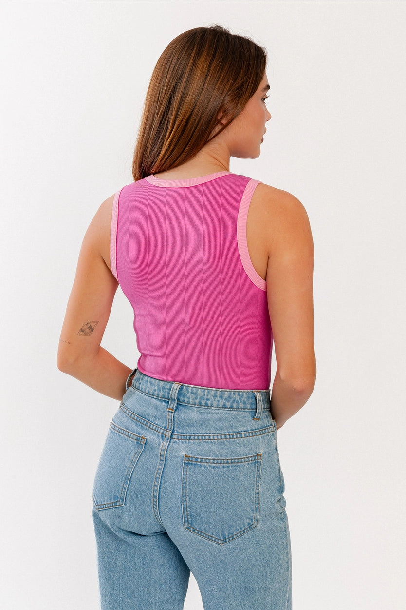 Anytime Anywhere Tank - Pink