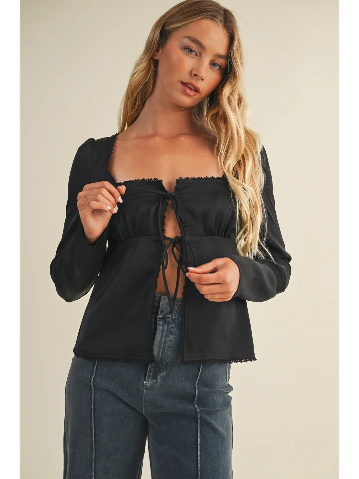 The Noire Blouse