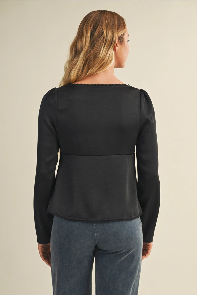 The Noire Blouse