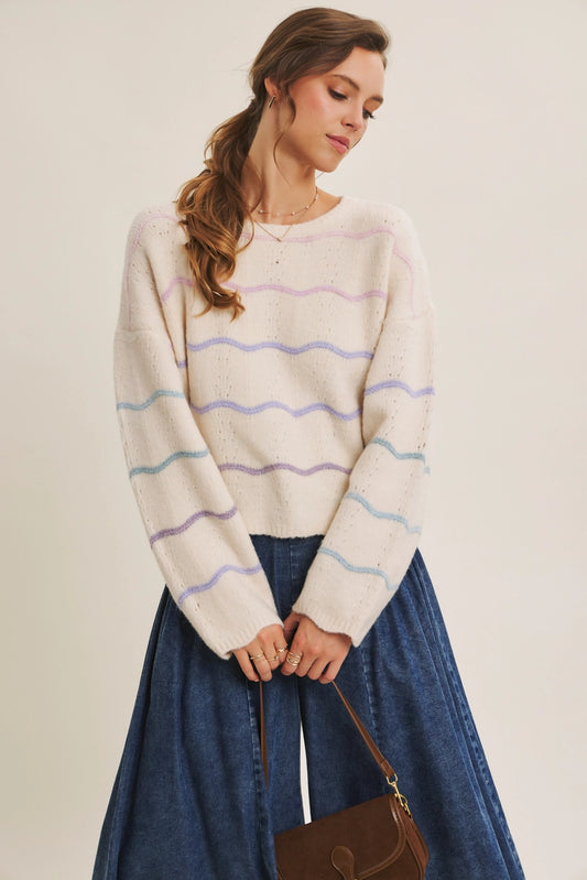 Lilac Haze Sweater