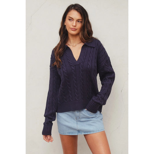 Lauren Cable Knit Sweater